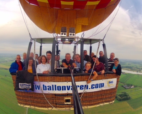Ballonvlucht uit Almelo met BAS Ballooning